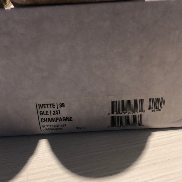 Jimmy Choo Ivette 75mm Champagne 38 - Picture 7 of 11